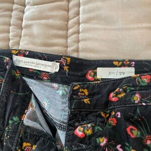 Anthropologie Pilcro and the Letterpress Corduroy Trousers